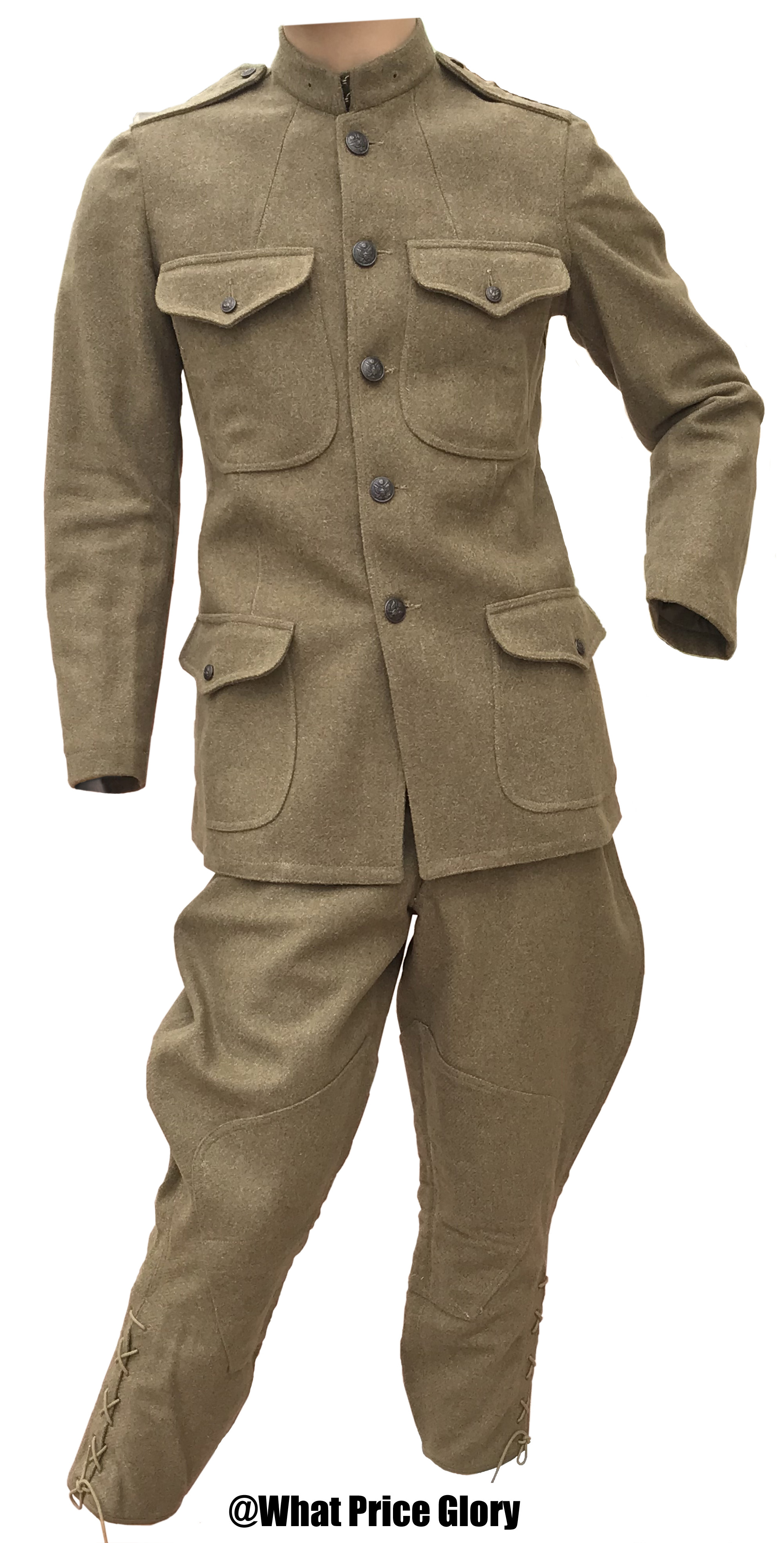 US M1917 Wool Service Coat - Size 48 | What Price Glory